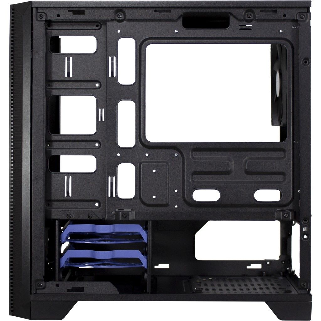 INTER-TECH Boitier Micro ATX H606 insonorisé