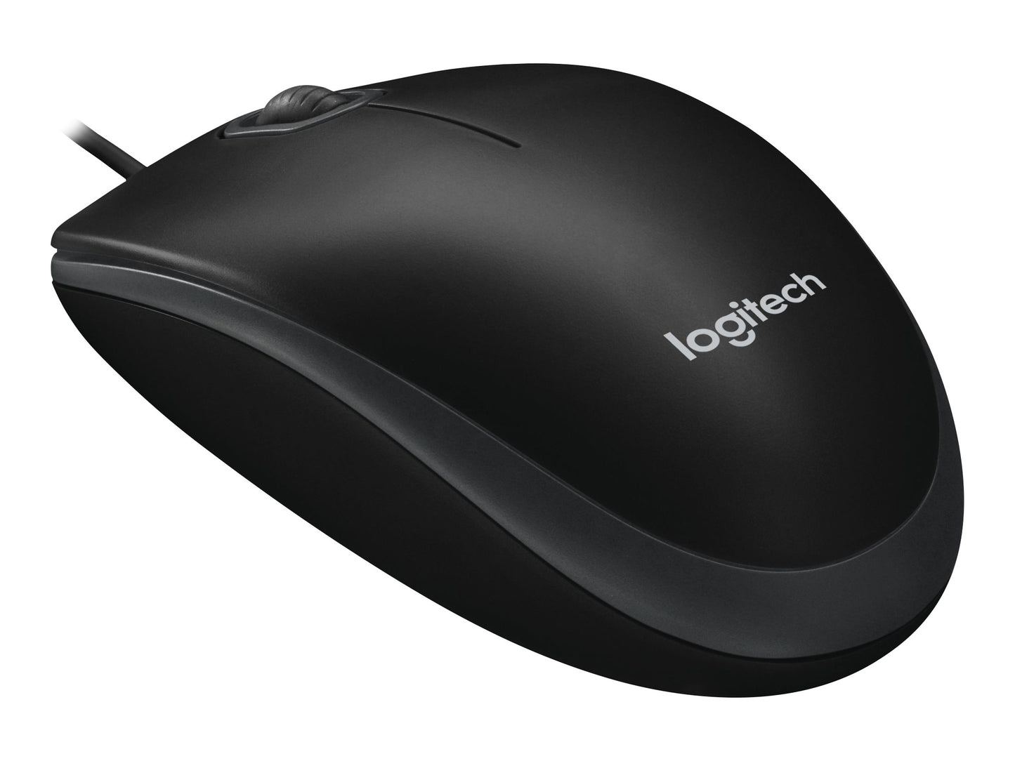 LOGITECH Souris filaire - B100 Noir